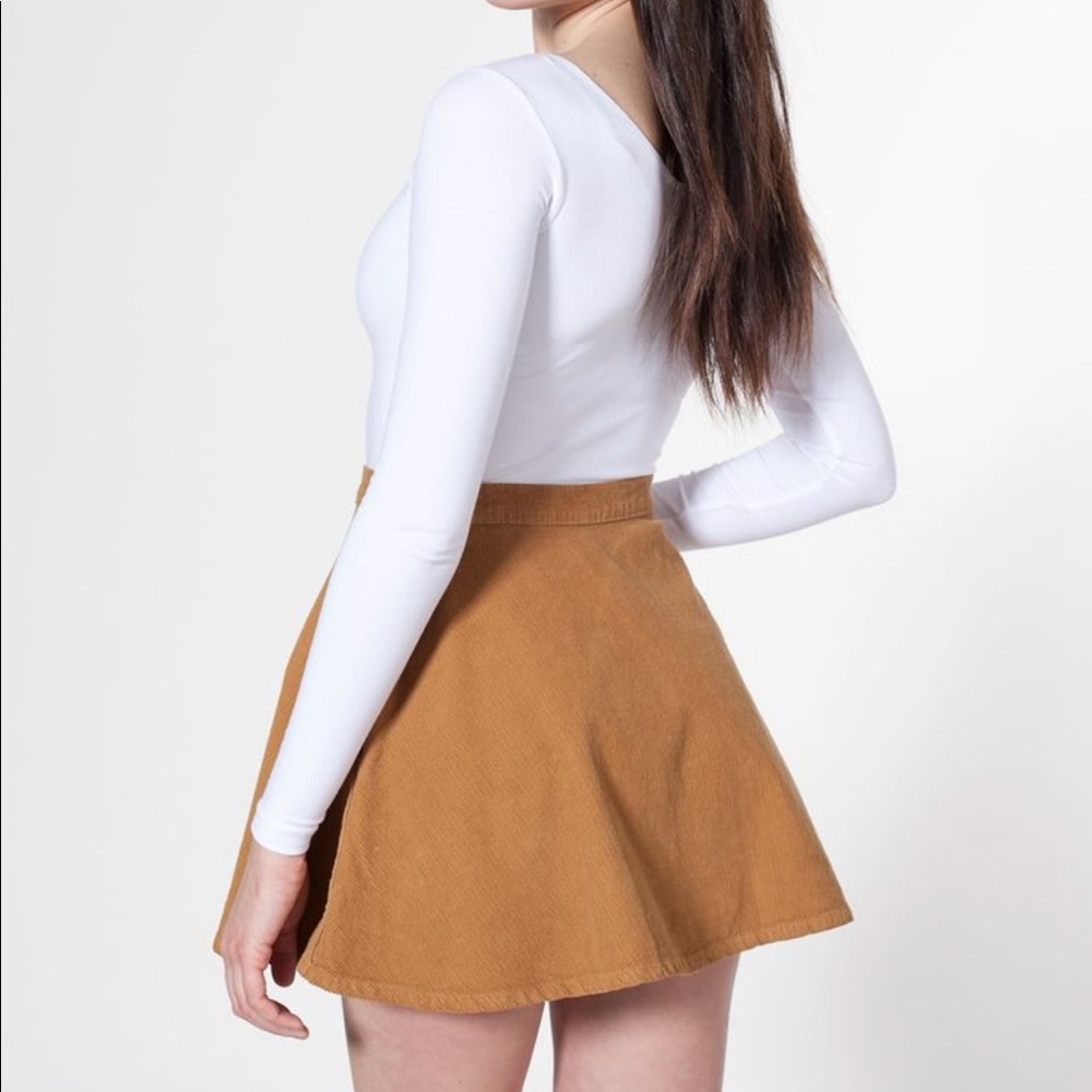 American Apparel corduroy skirt